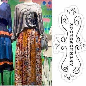 Anthropologie Panthera Maxi Skirt Bhanuni by Jyoti